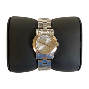 Marc by Marc Jacobs Amy Dexter White Dial Stainless Steel Ladies Watch